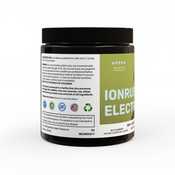 IONRUSH - ION + Select Electrolyte Supplement (225g, 7.9oz) - Image 2