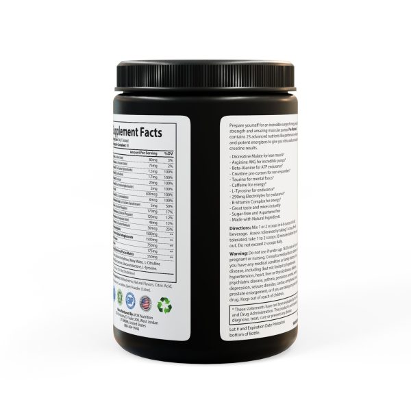 PrePulse - Pre-Workout Supplement, Watermelon (300g, 10.58oz) - Image 4