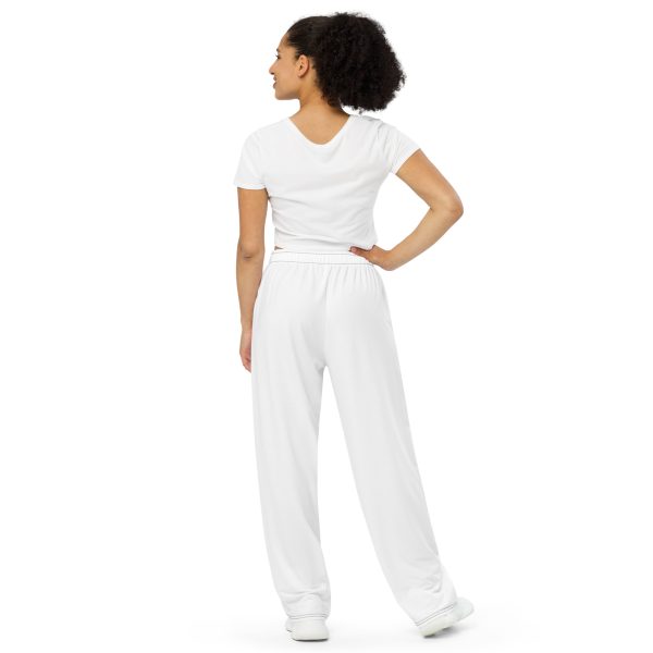 All-over print unisex wide-leg pants - Image 2