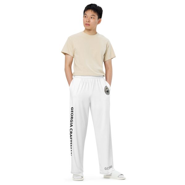 All-over print unisex wide-leg pants - Image 7