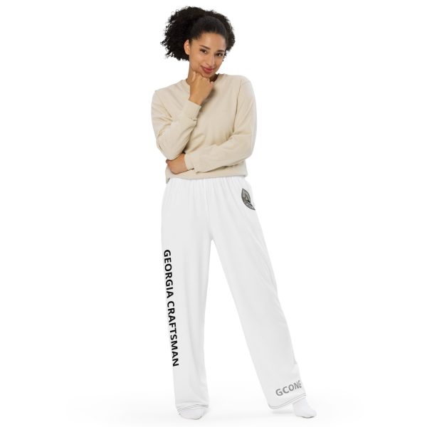 All-over print unisex wide-leg pants