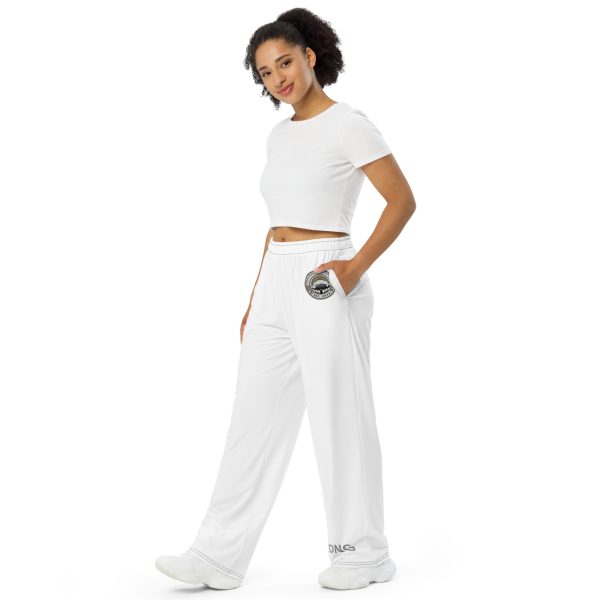 All-over print unisex wide-leg pants - Image 5