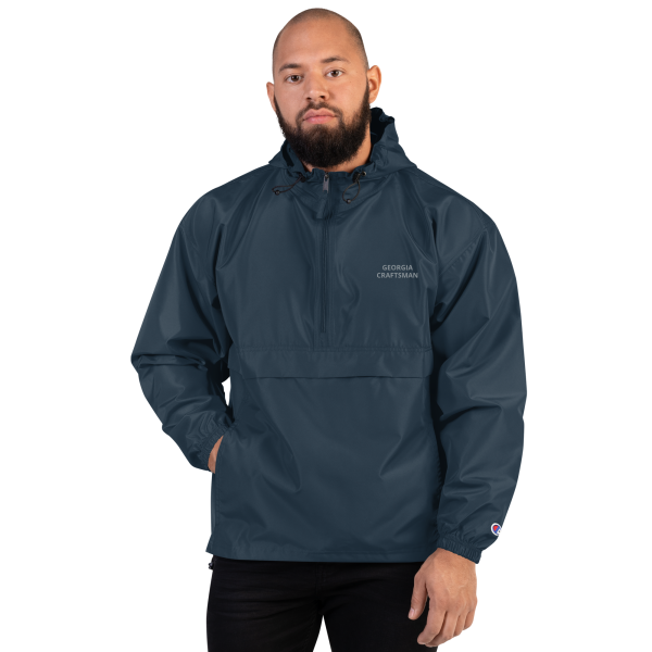 Embroidered Champion Packable Jacket - Image 4