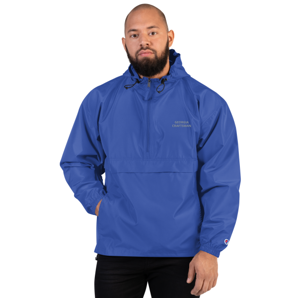 Embroidered Champion Packable Jacket - Image 8