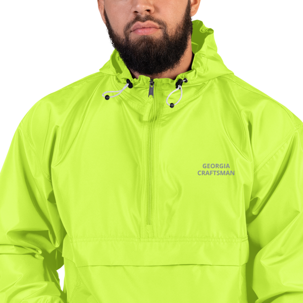 Embroidered Champion Packable Jacket - Image 17