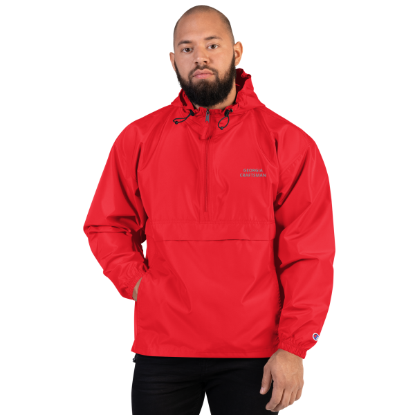 Embroidered Champion Packable Jacket - Image 6