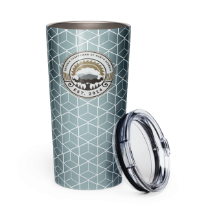 Tapered stainless steel tumbler